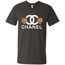 Load image into Gallery viewer, Tiger Chanel Logo Funny shirt Ladies' Boyfriend Shirt DORABLE SHIRT