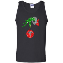 Load image into Gallery viewer, Grinch Hand holding Nurse ornament Christmas (1)