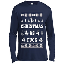 Load image into Gallery viewer, Humping deer Christmas as fuck sweater