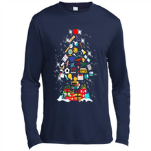 Load image into Gallery viewer, Greate Science Teacher Shirt Merry Christmas Tree Science Tools Funny Gift Book Lovers (1)