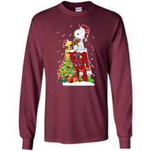 Load image into Gallery viewer, LOS ANGELES ANGELS SNOOPY &amp; WOODSTOCK CHRISTMAS
