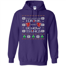 Load image into Gallery viewer, That’s What I Do I Drink And I Know Things Christmas