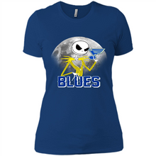 Load image into Gallery viewer, Jack Skellington Halloween Shirt For St.-louis-blues Fans