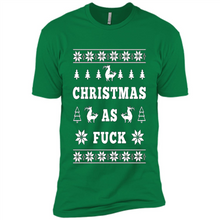 Load image into Gallery viewer, Humping deer Christmas as fuck sweater