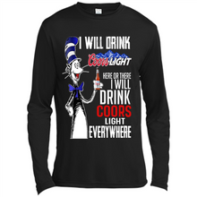 Load image into Gallery viewer, The Cat In The Hat I Will Drink Coors Light Here Or There I Will Drink Coors Light Everywhere