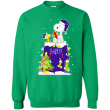 Load image into Gallery viewer, LSU Tigers Snoopy Ugly Christmas