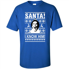 Load image into Gallery viewer, ELF santa I know him Christmas