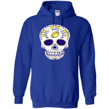 Load image into Gallery viewer, LSU Tigers Football Sugar Skull Day of the Dead