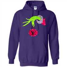 Load image into Gallery viewer, Grinch hand holding logo Louisvuitton