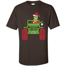 Load image into Gallery viewer, Grinch Driving Jeep Christmas