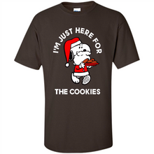 Load image into Gallery viewer, Peanuts Santa Claus Snoopy I’m Just Here For The Cookies