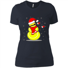Load image into Gallery viewer, Tennis Dabbing Snowman Christmas Funny
