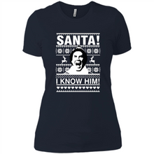 Load image into Gallery viewer, ELF santa I know him Christmas