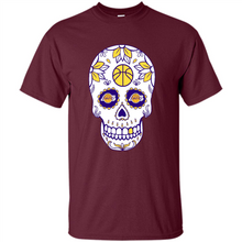 Load image into Gallery viewer, Los Angeles Lakers Basketball Sugar Skull Day of the Dead