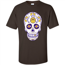 Load image into Gallery viewer, Los Angeles Lakers Basketball Sugar Skull Day of the Dead