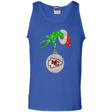 Load image into Gallery viewer, Kansas City Chiefs Glitter Grinch Monogram Ornament Christmas Gift