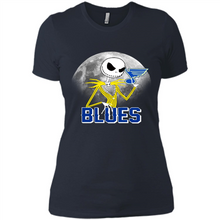Load image into Gallery viewer, Jack Skellington Halloween Shirt For St.-louis-blues Fans