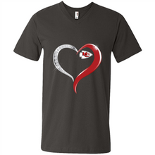 Load image into Gallery viewer, Kansas City Chiefs in Diamond Heart