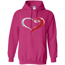 Load image into Gallery viewer, Kansas City Chiefs in Diamond Heart