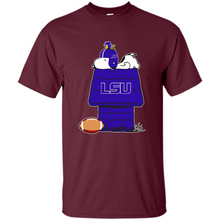 Load image into Gallery viewer, Lsu Tigers Snoopy And Woodstock Waiting For Football Season