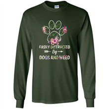 Load image into Gallery viewer, Easily Distracted By Dogs And Weed