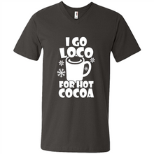 Load image into Gallery viewer, I Go Loco Hot for Hot Cocoa T-shirts, Funny Cocoa Christmas