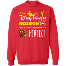 Load image into Gallery viewer, I'm a Disney Princess and a Redskin fan which means I'm pretty