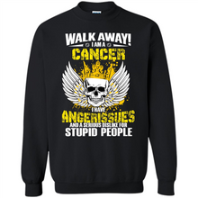 Load image into Gallery viewer, Walk Away I Am A Cancer Vintage Skull