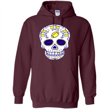 Load image into Gallery viewer, LSU Tigers Football Sugar Skull Day of the Dead