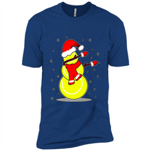 Load image into Gallery viewer, Tennis Dabbing Snowman Christmas Funny