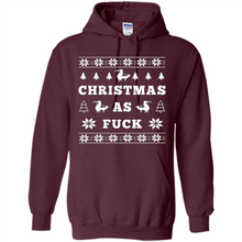 Load image into Gallery viewer, Humping deer Christmas as fuck sweater