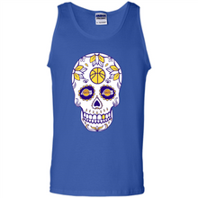 Load image into Gallery viewer, Los Angeles Lakers Basketball Sugar Skull Day of the Dead