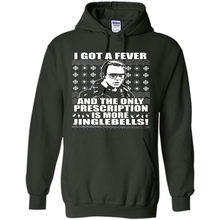 Load image into Gallery viewer, I got a fever and the only prescription is more jinglebells Christmas sweater