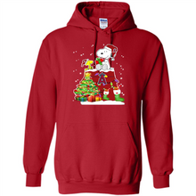 Load image into Gallery viewer, LOS ANGELES ANGELS SNOOPY &amp; WOODSTOCK CHRISTMAS