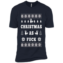 Load image into Gallery viewer, Humping deer Christmas as fuck sweater