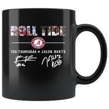 Load image into Gallery viewer, TL Tua Tagovailoa Jalen Hurts Roll Tide M1075 BLUE KISS