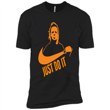 Load image into Gallery viewer, MICHAEL MYERS JUST DO IT FUNNY LOGO NIKE