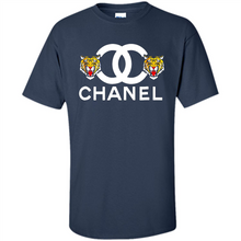 Load image into Gallery viewer, Tiger Chanel Logo Funny shirt Ladies' Boyfriend Shirt DORABLE SHIRT