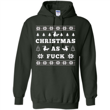Load image into Gallery viewer, Humping deer Christmas as fuck sweater