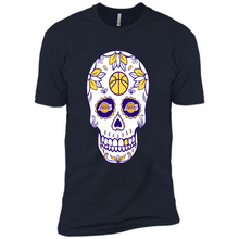 Load image into Gallery viewer, Los Angeles Lakers Basketball Sugar Skull Day of the Dead