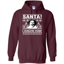 Load image into Gallery viewer, ELF santa I know him Christmas