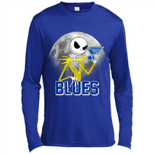 Load image into Gallery viewer, Jack Skellington Halloween Shirt For St.-louis-blues Fans