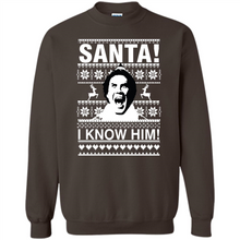 Load image into Gallery viewer, ELF santa I know him Christmas
