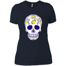 Load image into Gallery viewer, LSU Tigers Football Sugar Skull Day of the Dead