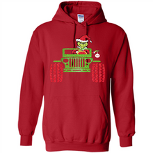Load image into Gallery viewer, Grinch Driving Jeep Christmas