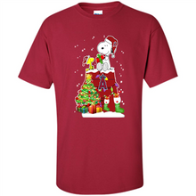 Load image into Gallery viewer, LOS ANGELES ANGELS SNOOPY &amp; WOODSTOCK CHRISTMAS