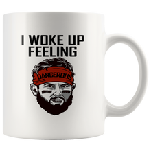 Load image into Gallery viewer, TL Woke Up Feeling Dangerous Baker Mayfield M1092 BLUE KISS