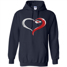 Load image into Gallery viewer, Kansas City Chiefs in Diamond Heart