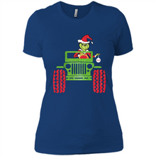Load image into Gallery viewer, Grinch Driving Jeep Christmas