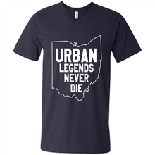 Load image into Gallery viewer, Urban Meyer Legends Never Die Football Fans Ohio Map
